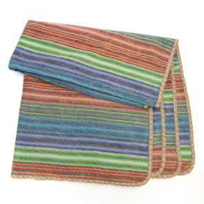 Fair-Trade Alpaca Blanket - Parrot