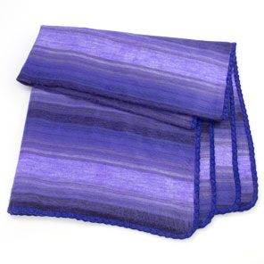 Fair-Trade Alpaca Blanket — Lilac