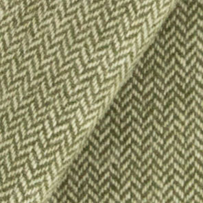 4421 - Olive & Natural Skinny Herringbone