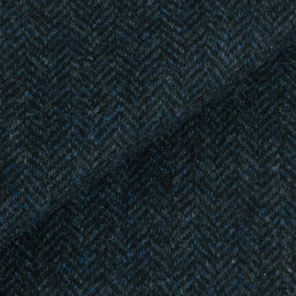 5721 - Black & Dark Blue Herringbone