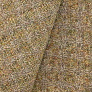 6416 - Gold & Camel Windowpane