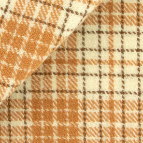 9820 - Butterscotch, Cream & Brown Plaid