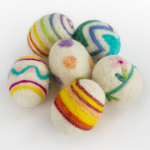 Easter Eggs Needle Felting Kit