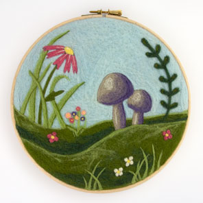 Dani Ives’ Toadstools Felting Kit