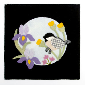 Chickadee & Irises Kit