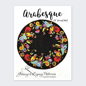 Arabesque Wool Applique Pattern