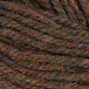 Brown Heather Wool Yarn