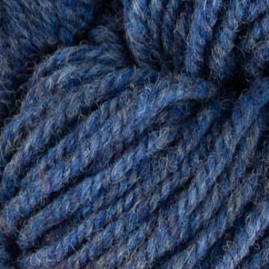 Blue Heather Wool Yarn